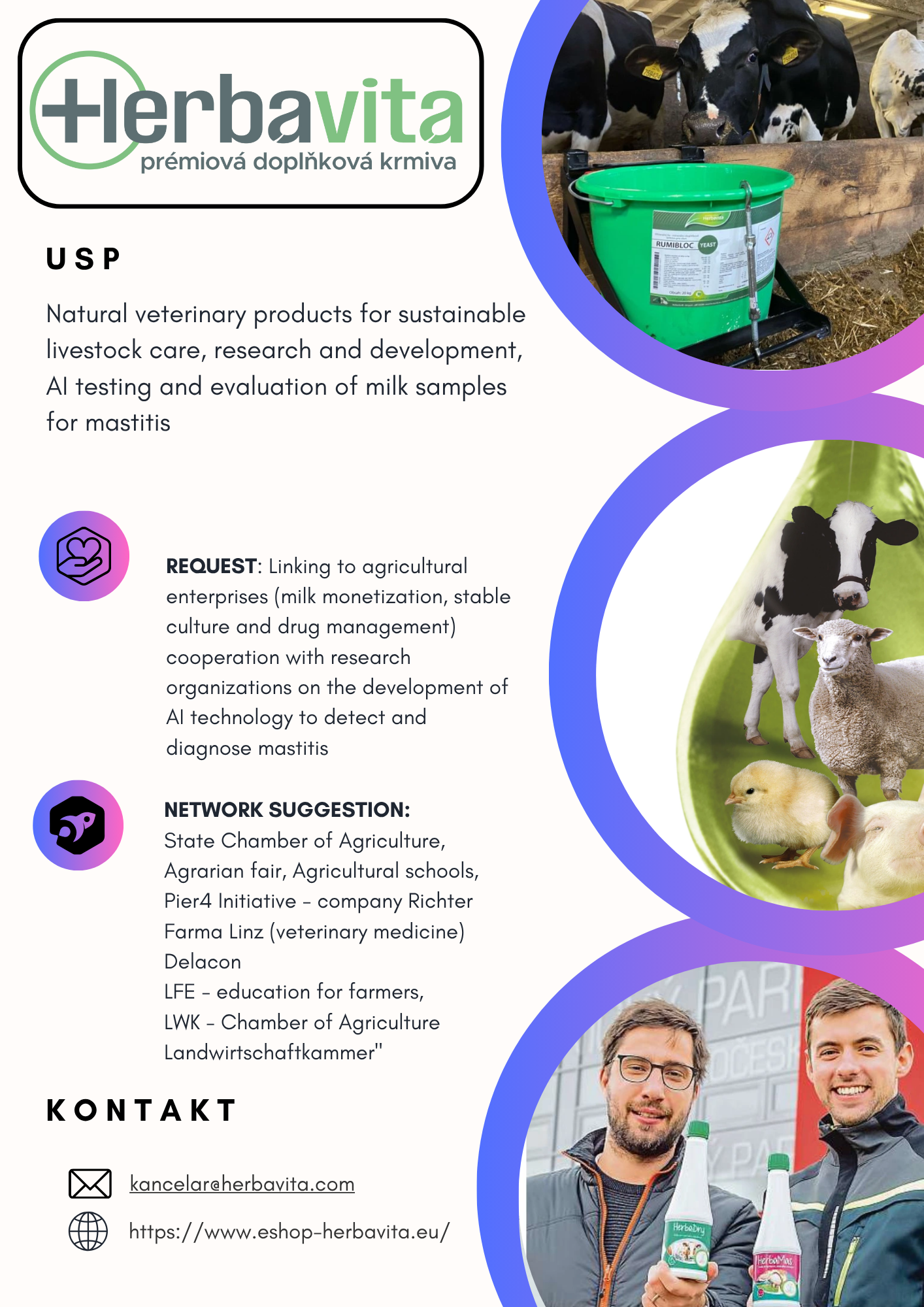 Onepager for Herbavita