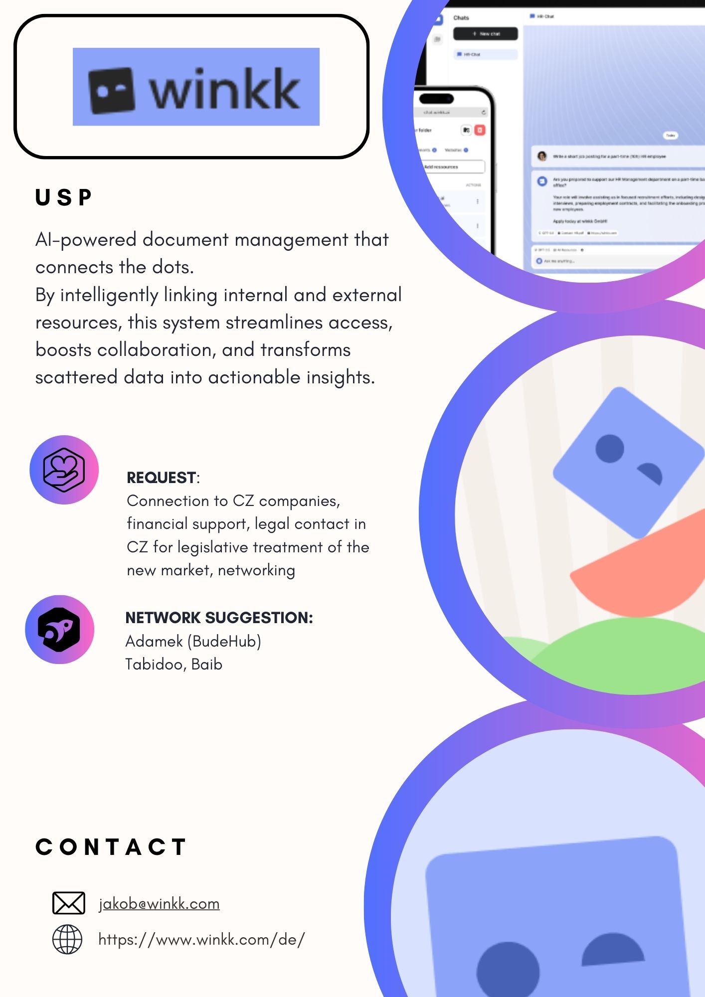 Onepager for Herbavita